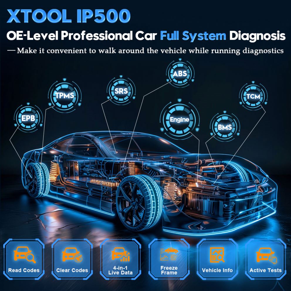 new IP500 TLS CAN FD Bi-Direct - Car Diagnostic Tool review and price