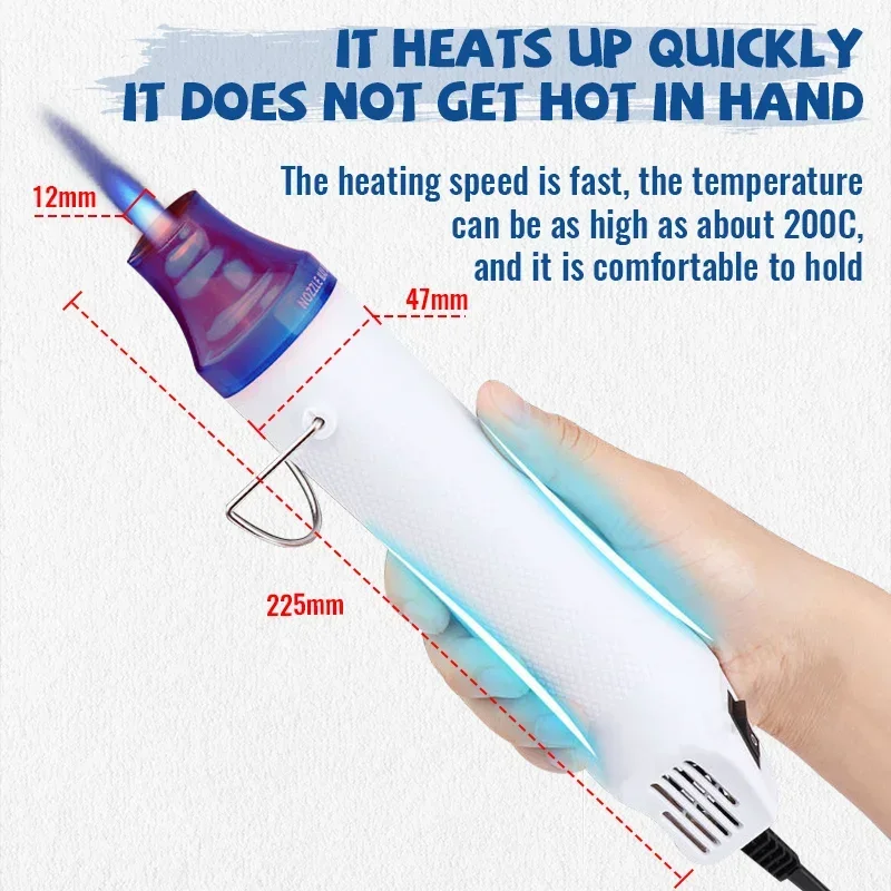 Hot Air Gun 300W 220V Ligthwei - Heat Gun Paint Strip review and price