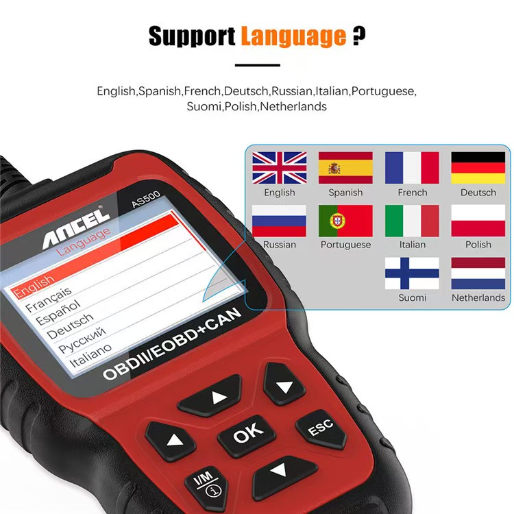 All OBDII functions Multi-lang - Car Diagnostic Tool review and price