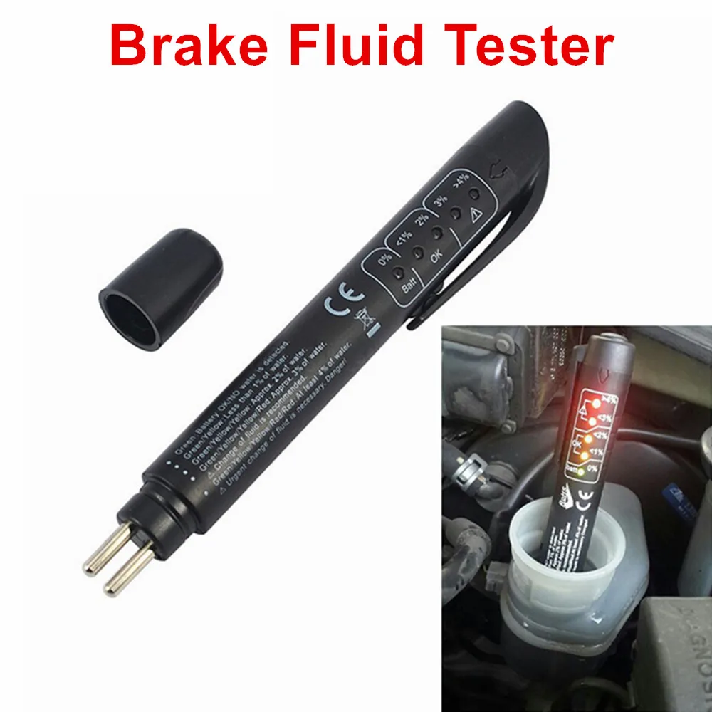 Car Brake Fluid Tester 5 Leds  - Car Diagnostic Tool review and price